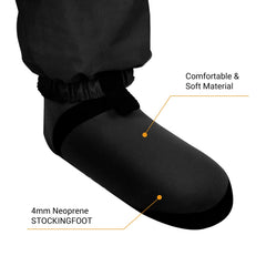 X-Back sling and adjustable chest fit on HotSrace waders