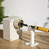 Houderrong Fishing Rod Repair Machine with bidirectional rotation in action