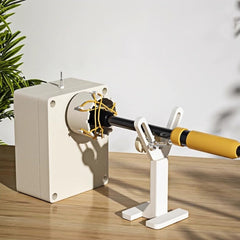 Houderrong Fishing Rod Repair Machine with bidirectional rotation in action