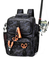 HowFly Fishing Backpack with rod and beverage holders