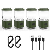 Hoxida LED camping lantern front view showing bright 2000LM for campsite illumination
