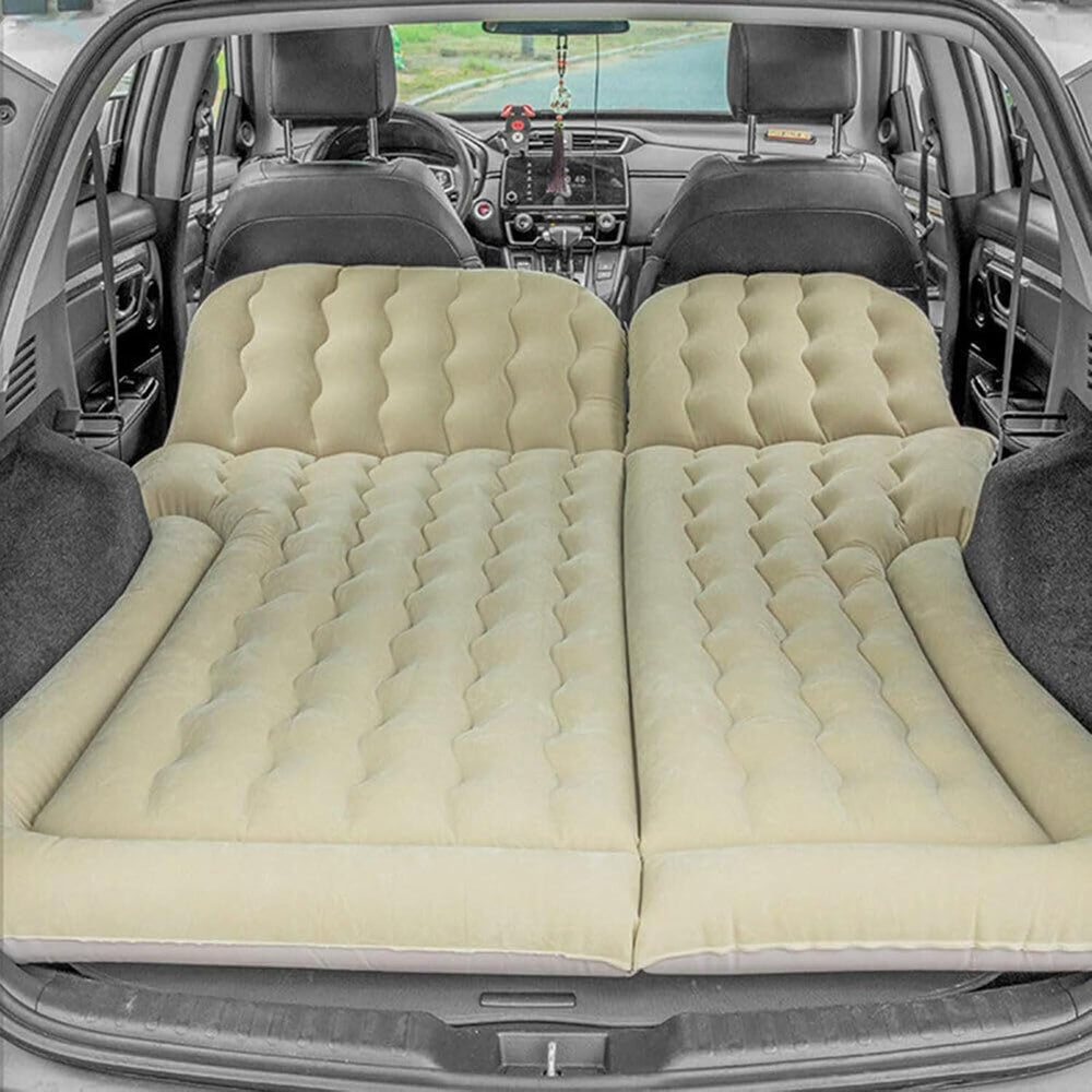 HPJHBMDM car bed front surface shows soft, skin-friendly comfort for travel.