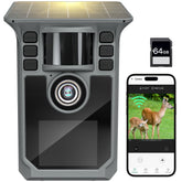 Hrivcam Trail Camera solar panel powers extended field monitoring