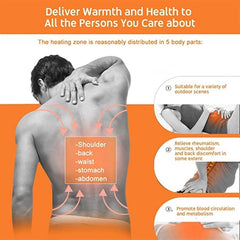 HSOSK heated vest collar heating emphasizes neck warmth on chilly days.