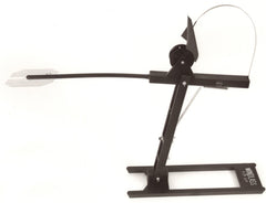 HT Enterprise TU-1 windlass tip-up with 500ft spool for easy line handling and quick retrieval.