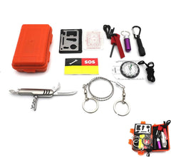 HTTMT Emergency Gear Tools Box 8 in 1 rugged case for outdoor safety.
