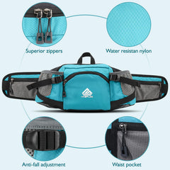 HTZPLOO fanny pack organization pockets keep essentials secure and accessible