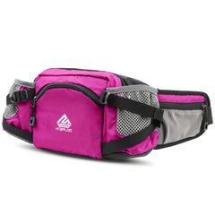 HTZPLOO fanny-pack pink front view for hands-free daily activities