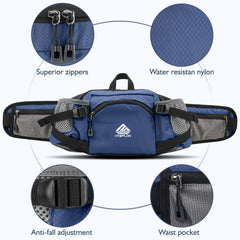 HTZPLOO fanny pack strap adjustable 31-51 inches fits diverse bodies and activities.