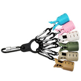 HUANGANG squid jig protector case with carabiner keeps jigs secure on fishing trips