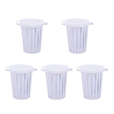 HUANGGG 5Pcs Fishing Baits Cage - White Reinforced Conjoined Corn Styles