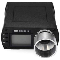 Hubceuo E9800-X speed tester display provides precise velocity readings for field testing.