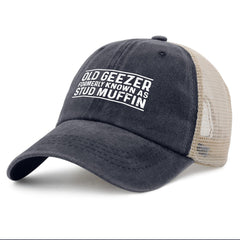 Huesdeaw Old Geezer back mesh enhances breathability on hot days.