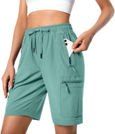 Hugut women's lightweight shorts with side pockets keep essentials secure on hikes