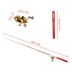 HUIOP aluminum reel with forward and reverse drag control