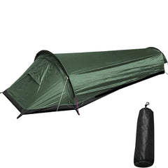 HUIOP backpacking tent with open ventilation for breathable camping comfort
