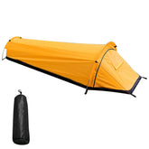 HUIOP backpacking tent outer shell shows rain-ready protection for wet-weather camping