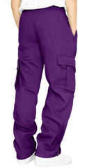 HUNGSON cargo sweatpants back pocket detail shows extra storage