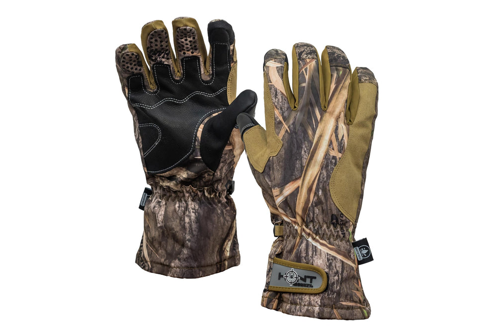 Hunt Monkey Apex Dry Tec Waterproof Glove protects hands in wet hunts with reliable waterproofing