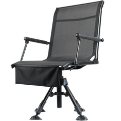 HUNT MONSTER hunting chair with 360° swivel for quick tracking and stable blinds.