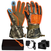 Hunt Quiet heated gloves waterproof build keeps hands dry in cold conditions.