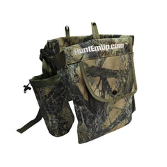 HuntEmUp belt features a water bottle pocket for on the move hydration
