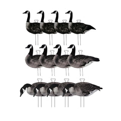 HuntEmUp upright pose decoy silhouette boosts realism for convincing goose spreads in daylight.