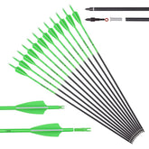 Hunter Ian Archery carbon arrows 30-inch pack of 12 for consistent target practice.