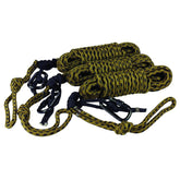 Hunter Safety System lifeline installed on a tree stand for seamless ascent