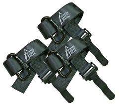 Hunter Safety System quick-connect treestrap mounted to a tree for silent, secure setup.