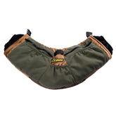 Hunter Safety System Saddle Muff in polar fleece provides warm hands during cold-weather hunts.