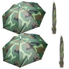 Set of four HunterBee camouflage umbrella hats