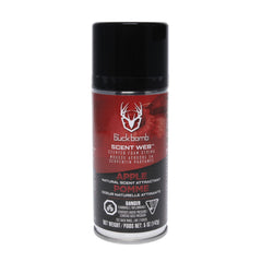 Buck Bomb Scent Web foam string Apple scent boosts attraction without mess.