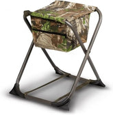 Hunters Specialties DoveChair with Realtree seat for portable blinds and camping comfort.