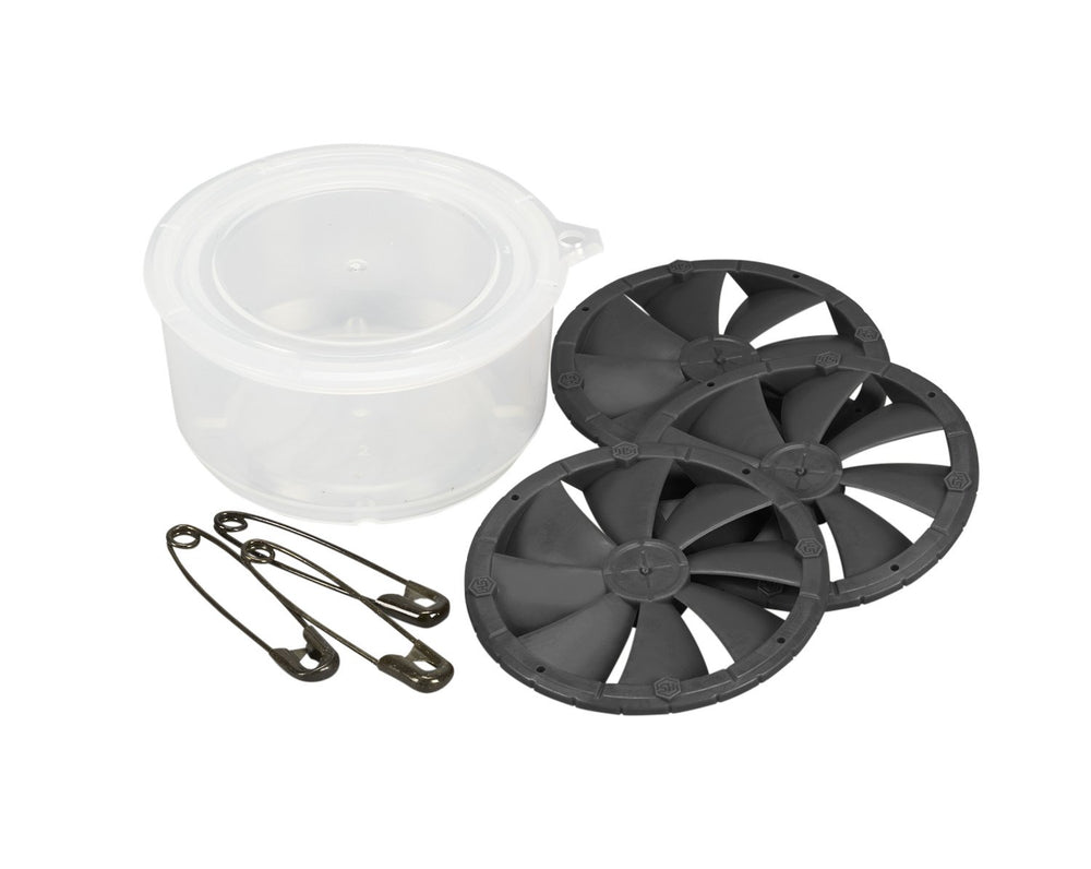 Hunters Specialties Fresh Earth Wafer Blades Grey packaging highlighting scent dispersal potential.