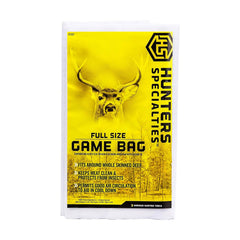 Hunters Specialties full-size game bag 40x72 protects meat from insects during field transport.