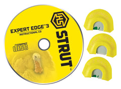 Hunters Specialties HS Strut Expert Edge 3 turkey diaphragm combo ready for field use with versatile tones