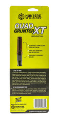 Quadgrunter XT expandable bellow adds realistic tonal inflections in the field