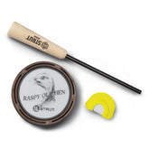Hunters Specialties Raspy Old Hen glass pot call for realistic turkey sounds in the field
