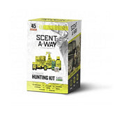 Contents of Hunters Specialties Saw Max Ultimate Fresh Earth Hunting Kit and packaging