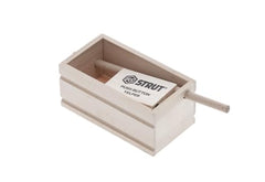 Hunters Specialties Strut Push Button Yelper in field-use pose showing one-handed operation.