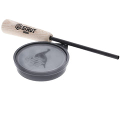 Hunters Specialties Strut Suzie Snood glass pan for lifelike field turkey calls.