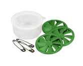 Hunters Specialties Wafer Blades shown with Blade Driver to boost scent dispersal