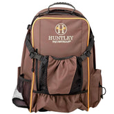 Huntley Equestrian Deluxe Backpack front view for quick barn-to-show access.