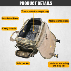 HUNTPAL transparent waterproof phone pouch keeps device dry and accessible.