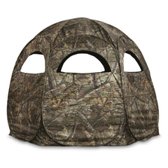 HUNTRITE Super Magnum side windows enable multiple-angle shooting during hunts