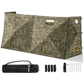 HUNTSEN hunting blind camouflage pattern blends with surroundings for concealed hunts