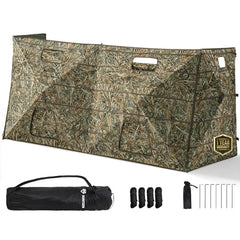 HUNTSEN hunting blind camouflage pattern blends with surroundings for concealed hunts