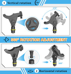 Huntury quick-lock release system lets you grab a rod in seconds