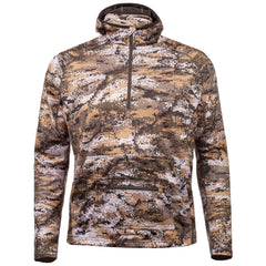 Huntworth Shelton Disruption Camo in forest backdrop highlighting field blend.